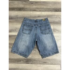 Flypaper Y2K Baggy Wide Leg Long Jorts Skater Streetwear Retro - Men’s 34